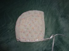 bonnet bébé tricoté main