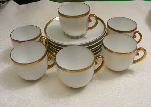 Vintage porcelain demitasse - 6,