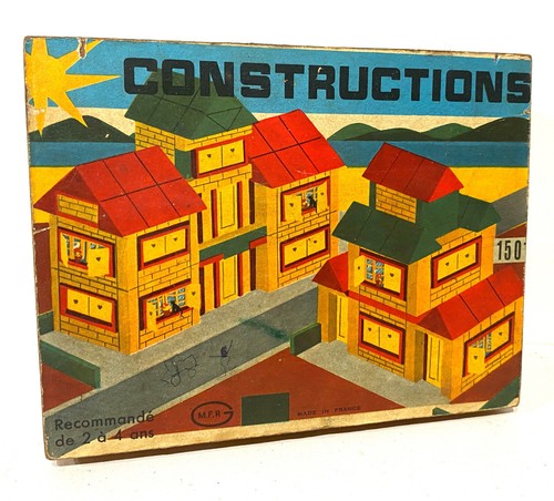 Ancien jouet construction - ancien, de