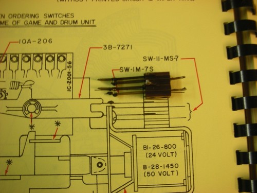 Contact compteur flipper - de,