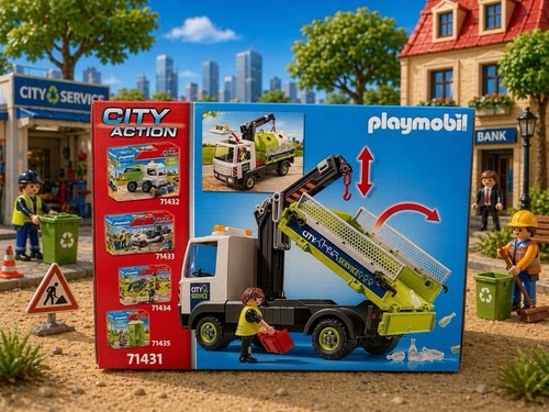Playmobil camion grue - playmobil,