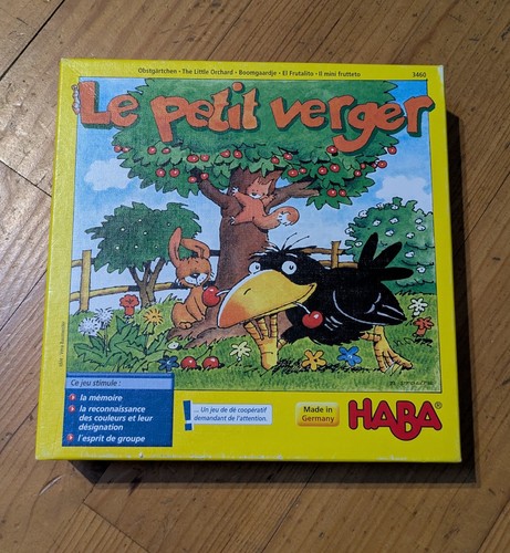 Haba petit verger jeu - haba,
