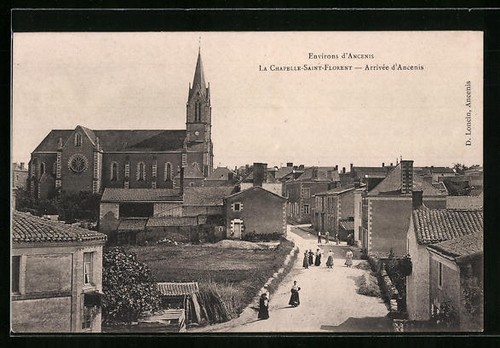 Cpa chapelle saint florent - cpa, chapelle-saint-florent