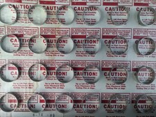 QTY 10 HPS/MKS 100316301 kf16 overpressure rings brand new $110 list! mdc vacuum