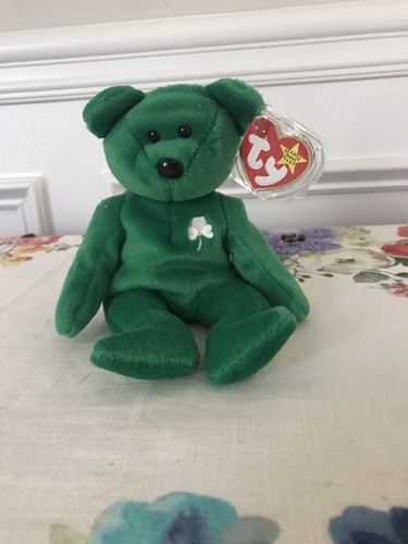 Erin beanie baby - erin, bear