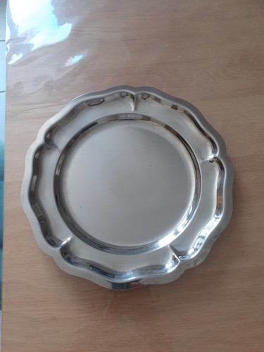 Plat rond inox jean - 1,