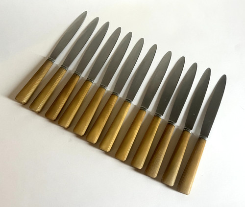 Christofle 12 couteaux de - ,