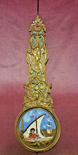 Antique Comtoise Chime Clock Pendulum Clock Balance XIX