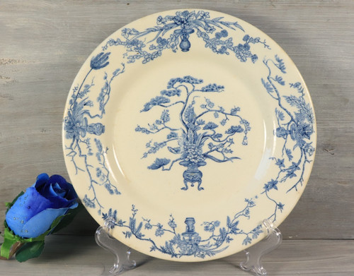 Assiette ancienne terre de - ancienne,