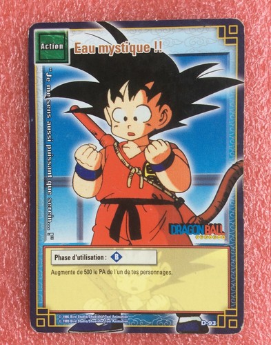 B04 carte dragon - ball, d-93