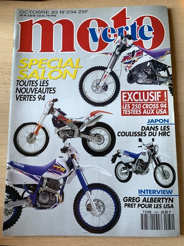 Moto verte magazine - verte, du