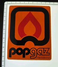 Vintage 80s Pop Gas International Sticker Stickers 