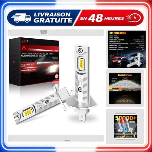 Auxiracer ampoule led - ampoule, h1