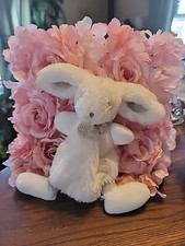 Plus Bunny Doudou Et Compagnie Paris Mon Lapin Plush Bonbon Baby Lovey Stuffed 