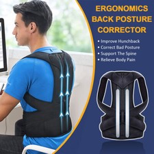 Scoliosis and Hunchback Posture Corrector Straightener Back Brace for Women Men