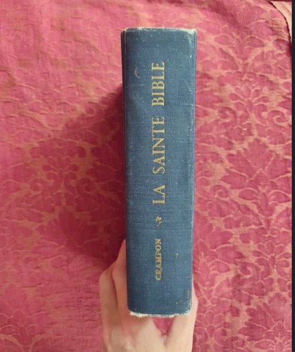 Sainte bible chanoine - sainte, du