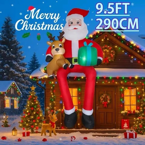 Décoration noël gonflable - noël,
