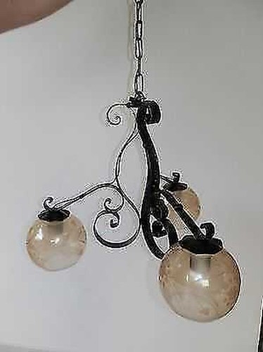 Wrought iron ceiling