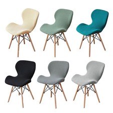 Housse de chaise extensible anti rides et anti boulochage lavable en machine