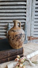 ANCIEN POT GRES BEIGE CRUCHE