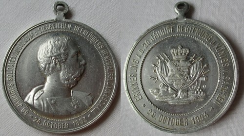 Medal albert king - albert, saxony