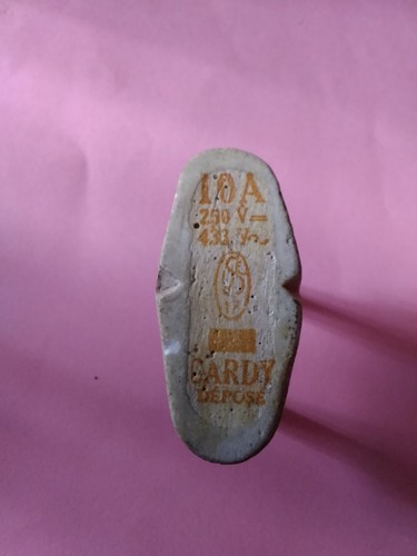 Porte fusible gardy porcelaine - porte,