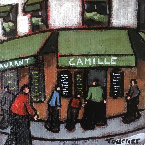 Tableau paris restaurant - tableau,