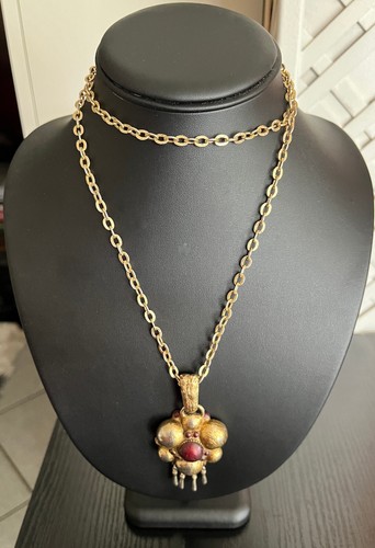 Chaine pendentif metal dore - pendentif/, dore/