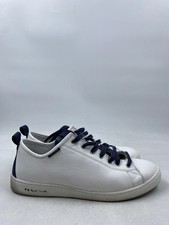 Paul Smith White Leather Lace Up Sneaker M 10