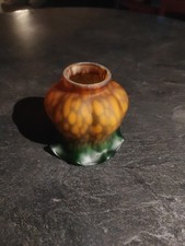 ANCIEN VERRE DE LAMPE TULIPE