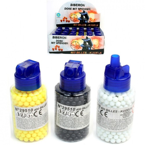 400 billes plastique mm - plastique, 6