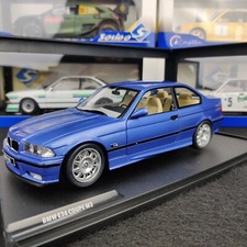 VOITURE SOLIDO BMW E36 COUPE M3 BLUE 1990 1:18 NEUF BOITE S1803901