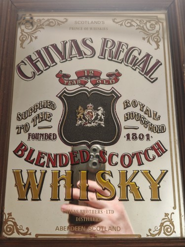 Miroir publicitaire chivas - publicitaire,