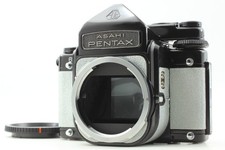 Elegant Custom Silver [Near MINT] Pentax 6x7 TTL MirrorUp Film Camera From JAPAN