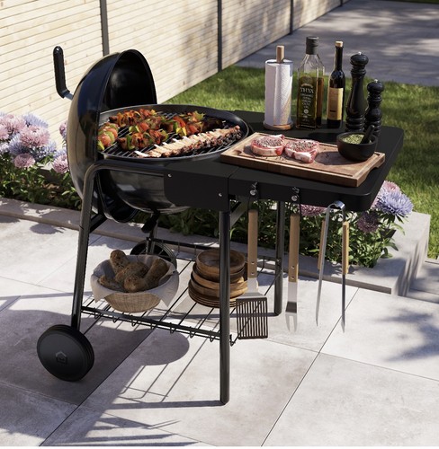 Barbecue charbon bois - barbecue,