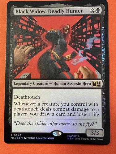 Mtg marvel black - mtg, widow