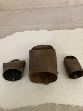 lot de 3 cloches en bronze
