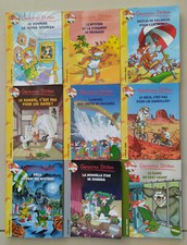 Lot de 9 Livres Geronimo