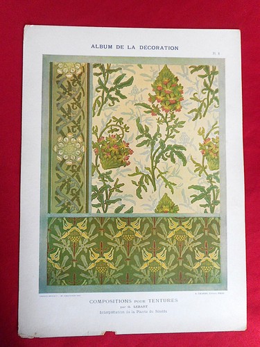 Art nouveau decoration 1900 - art,