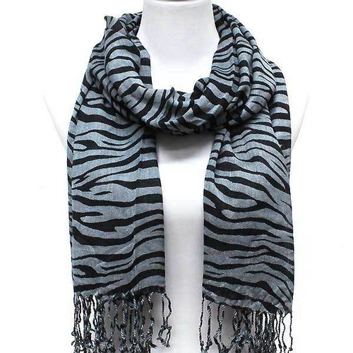 Animal zebra print scarf - animal,