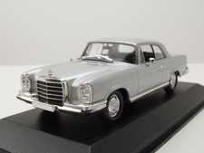 Mercedes 280 SE 3.5 Coupé W111 1970 Argent Modèle Réduit 1:43 Maxichamps