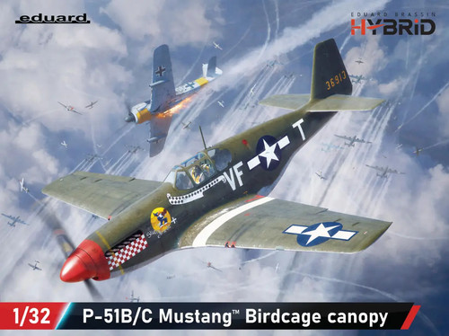 Eduard 51b mustang - p-51b/c,