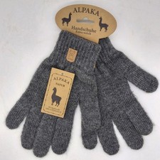 Gants En Laine Pour Hommes En Alpaga Très Chaleureux Anthracite