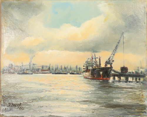 Tableau peinture huile - tableau, sur