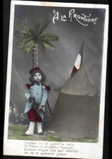 PATRIOTIQUE MILITAIRE / ENFANT TENTE à la FRONTIERE en 1906 / Edition PRINCE 503