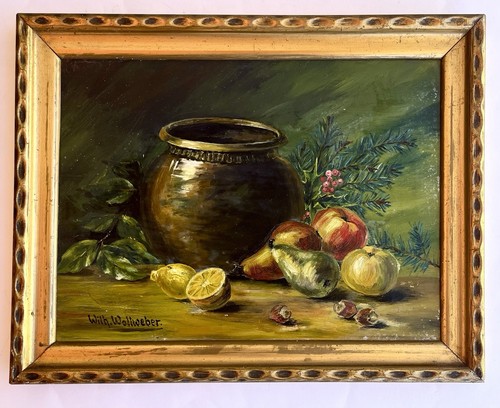 Tableau ancien nature morte - tableau,