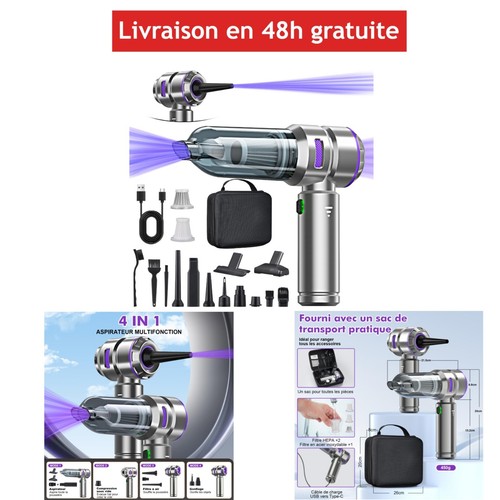 Aspirateur main en 1 - main,