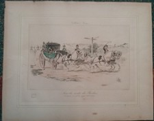 Litho  GUIET - Sur la route de