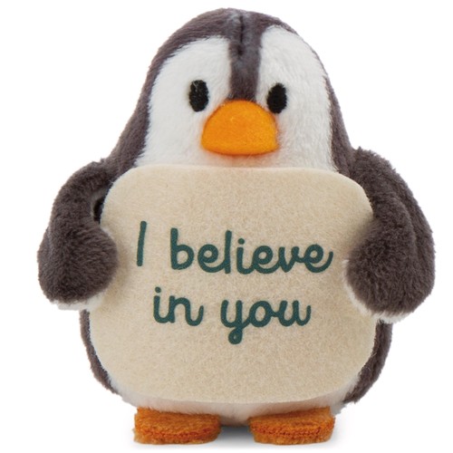 Peluche pingouin avec message - peluche,