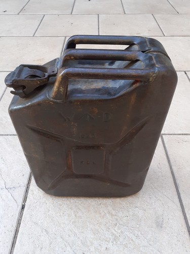 Jerrican anglais ww2 daté - jerrican,